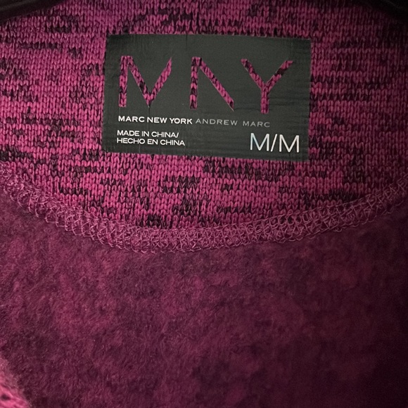 Full Zip Fleece Sweater from MARC NY - Picture 3 of 11